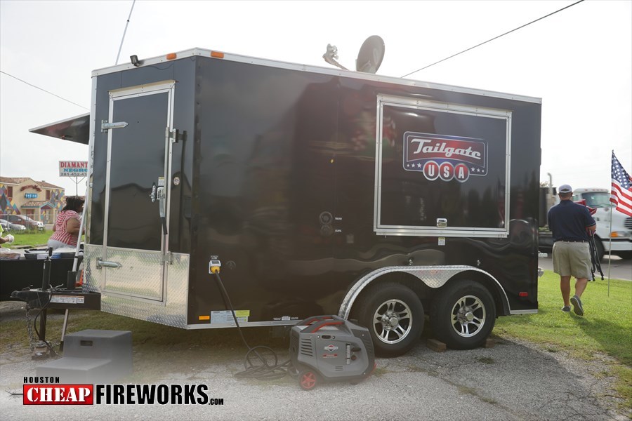 Fireworks Sale and FREE BBQ