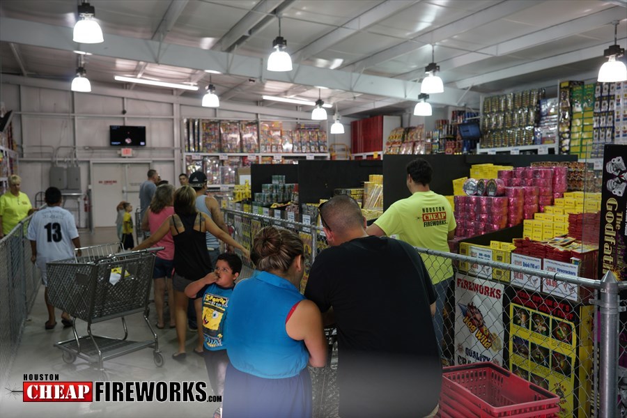 Fireworks Sale and FREE BBQ