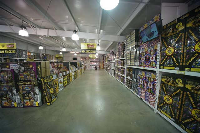 Thousands of Fireworks Products in Stock