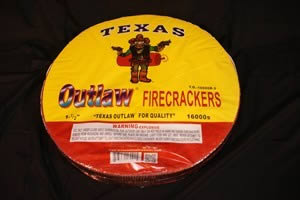 Texas Outlaw Firecrackers 16000 count